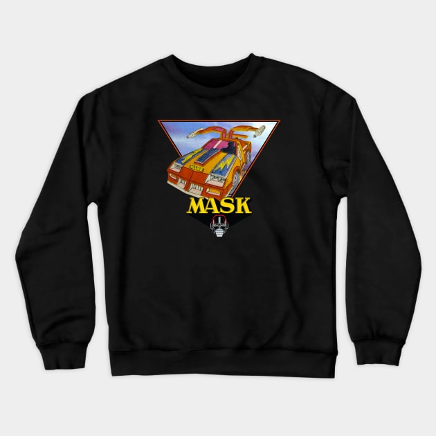 MASK Thunderhawk! Crewneck Sweatshirt by SkipBroTees